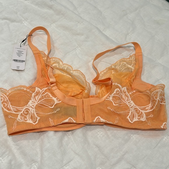 NEW Understance plunge bra in apricot - Picture 2 of 4